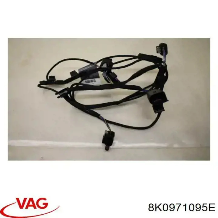 Cabo (fio) de sensor de estacionamento do pára-choque traseiro VAG 8K0971095E preço, a partir de 53,25 USD