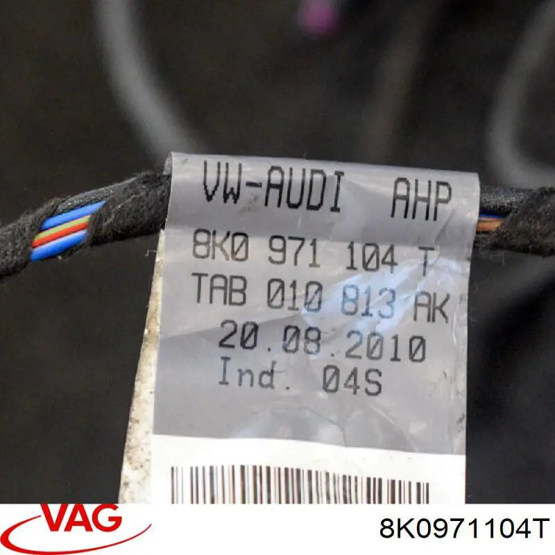 Cabo (fio) de sensor de estacionamento do pára-choque traseiro VAG 8K0971104T preço, a partir de 85,66 USD