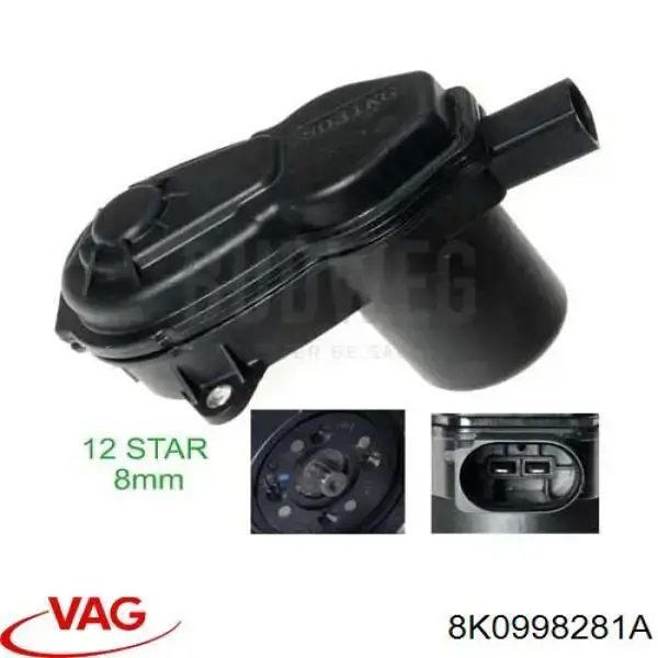 Motor de acionamento do freio de suporte traseiro VAG 8K0998281A preço, a partir de 84,57 USD