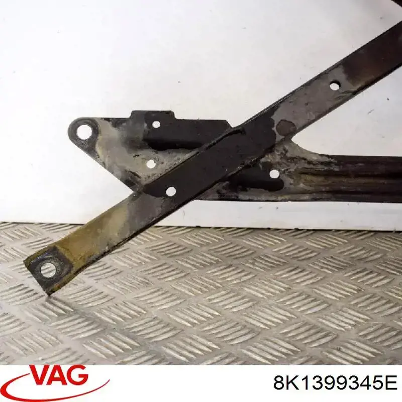 8K1399345E VAG Reforçador dianteiro de plataforma veicular