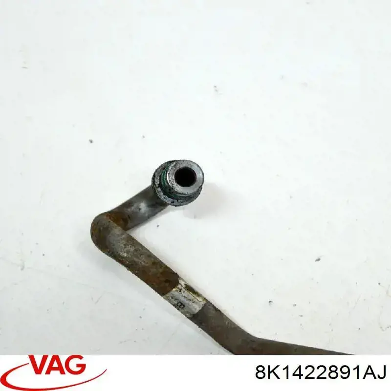 Mangueira da Direção hidrâulica assistida de pressão baixa, desde a cremalheira (do mecanismo) até o tanque VAG 8K1422891AJ preço, a partir de 65,39 USD