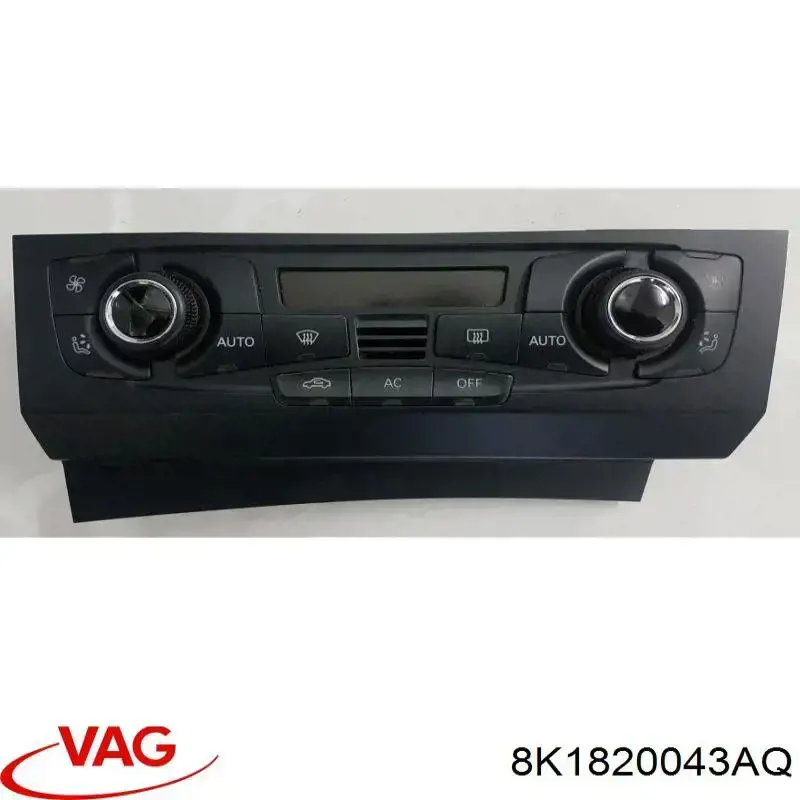 8K1820043AQ VAG Unidade de controlo dos modos de aquecimento/condicionamento