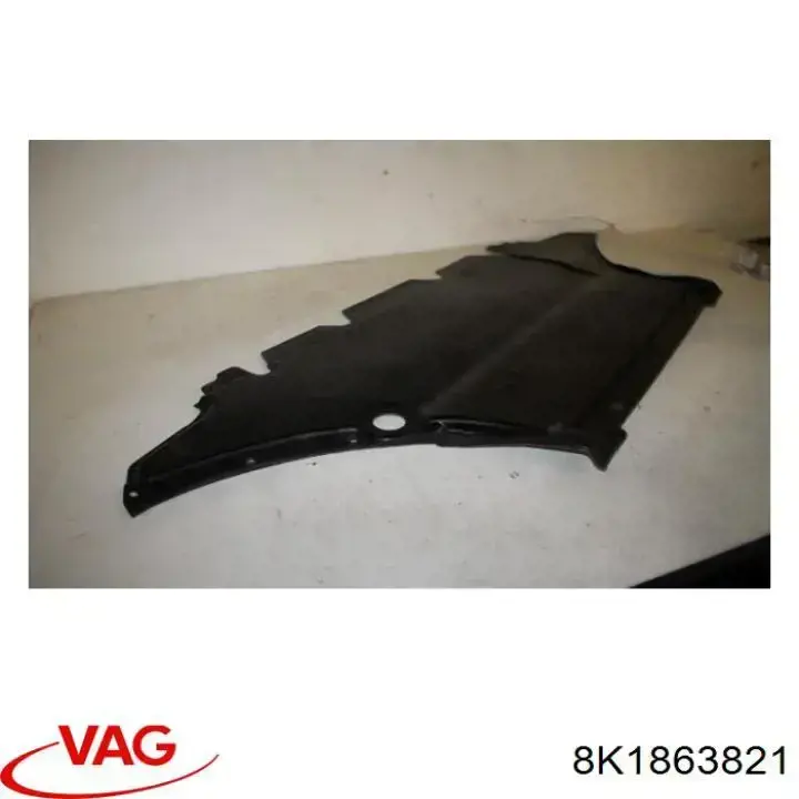 Compre 8K1863821 VAG Proteção de motor dianteira