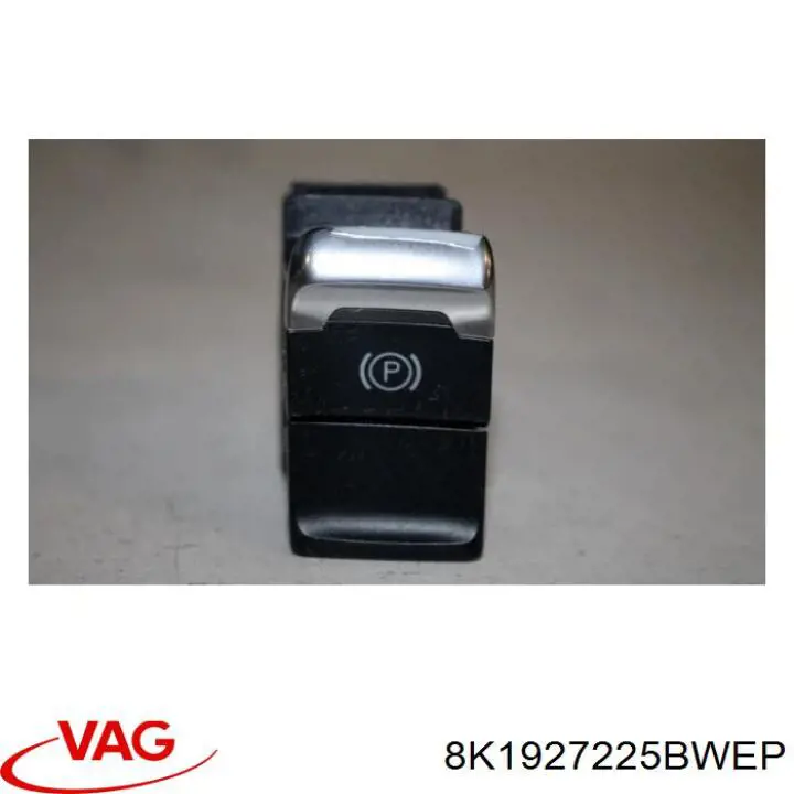 Compre 8K1927225BWEP VAG Tecla do freio de estacionamento eletromecânico