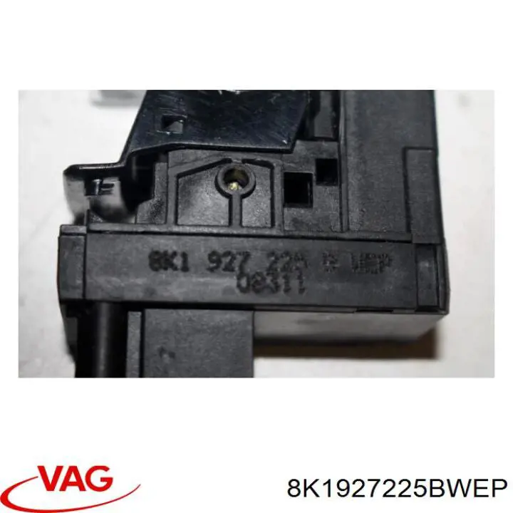 8K1927225BWEP VAG Tecla do freio de estacionamento eletromecânico