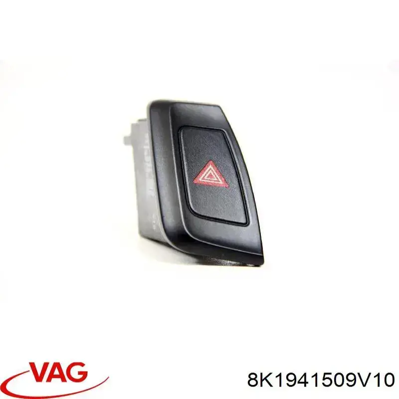 Botão de ativação do sinal de emergência Audi A5 Sportback 8TA