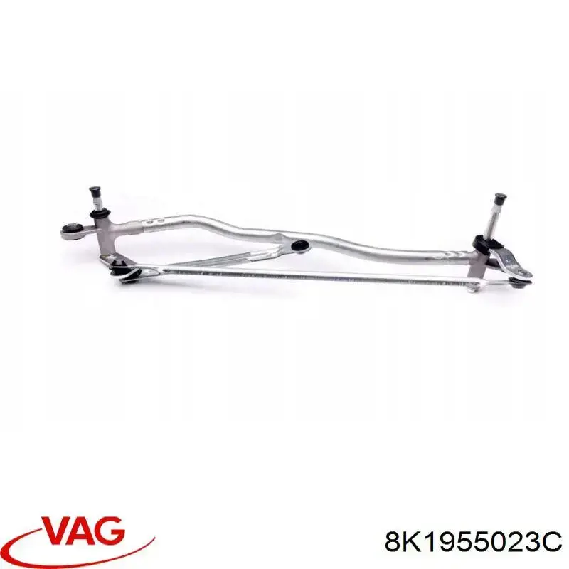 8K1955023C VAG Trapézio de limpador pára-brisas
