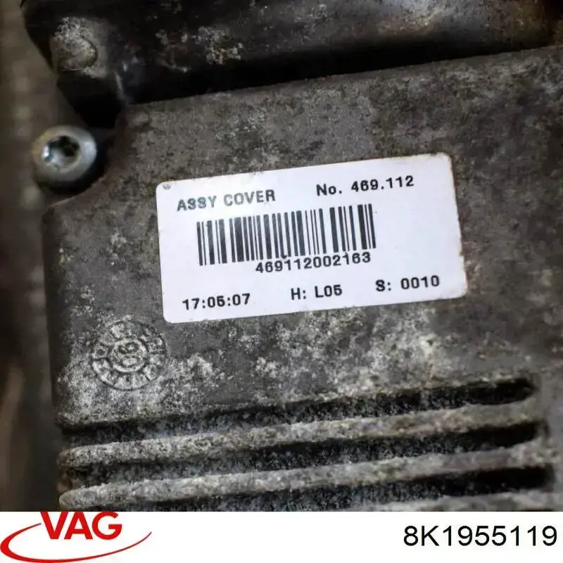 Motor de limpador pára-brisas do pára-brisas VAG 8K1955119
