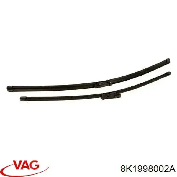 Limpa-pára-brisas do pára-brisas, kit de 2 un. VAG 8K1998002A preço, a partir de 26,36 USD