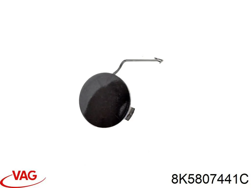 Compre 8K5807441C VAG Tampão dianteira do pára-choque do gancho de reboque