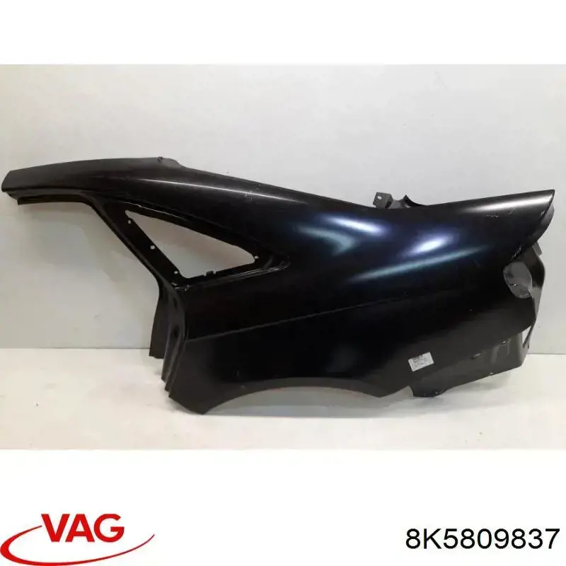 8K5809837 VAG Pára-lama traseiro esquerdo
