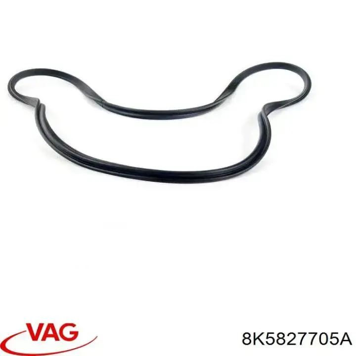 8K5827705A VAG Compactador de tampa de porta-malas