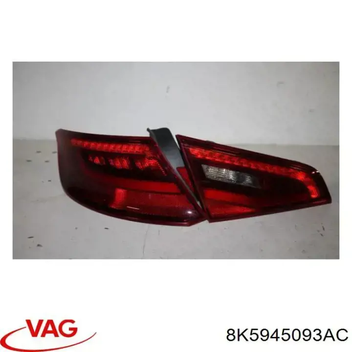 Compre 8K5945093AC VAG Lanterna traseira esquerda interna