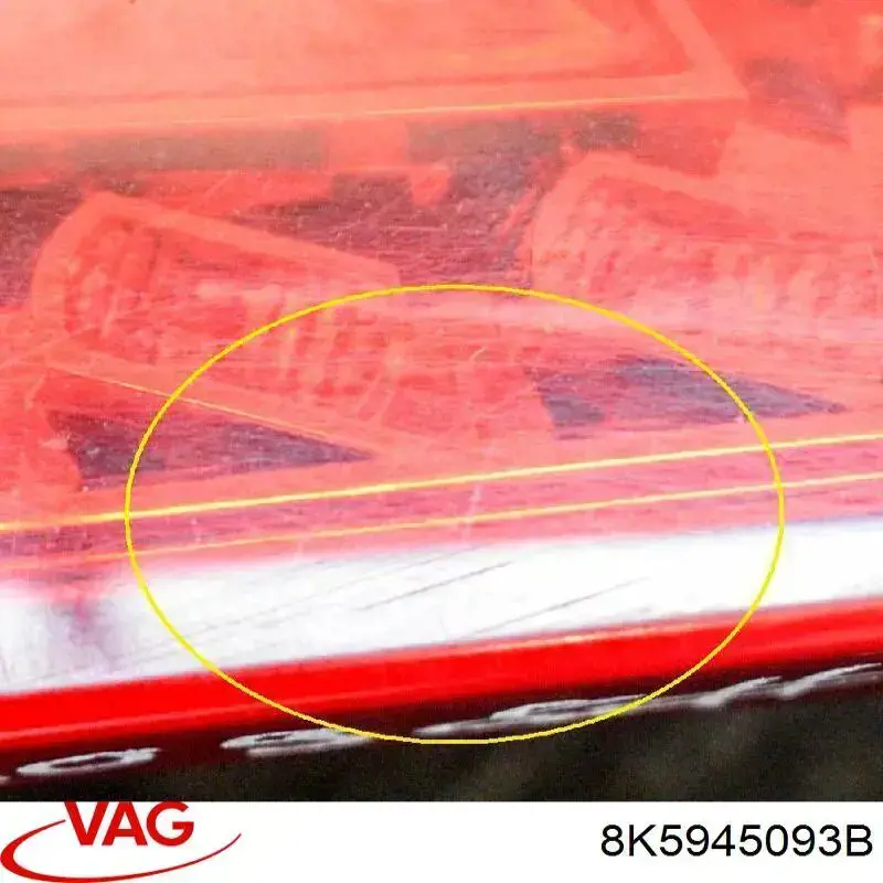 Lanterna traseira esquerda interna VAG 8K5945093B preço, a partir de 120,88 USD