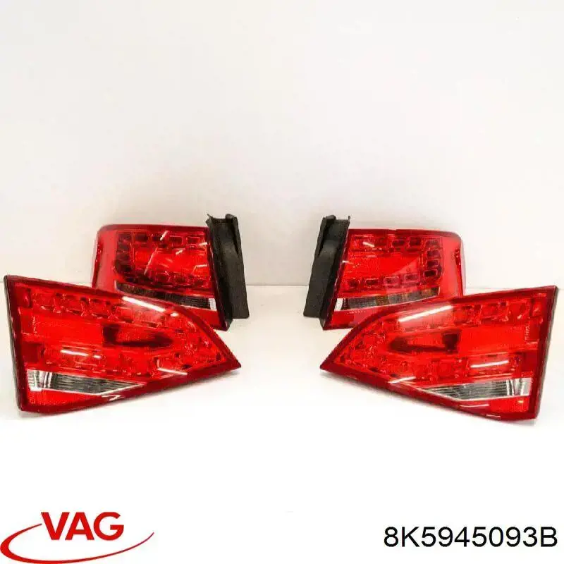 8K5945093B VAG Lanterna traseira esquerda interna