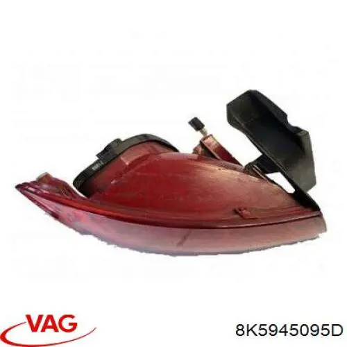 8K5945095D VAG Lanterna traseira esquerda externa