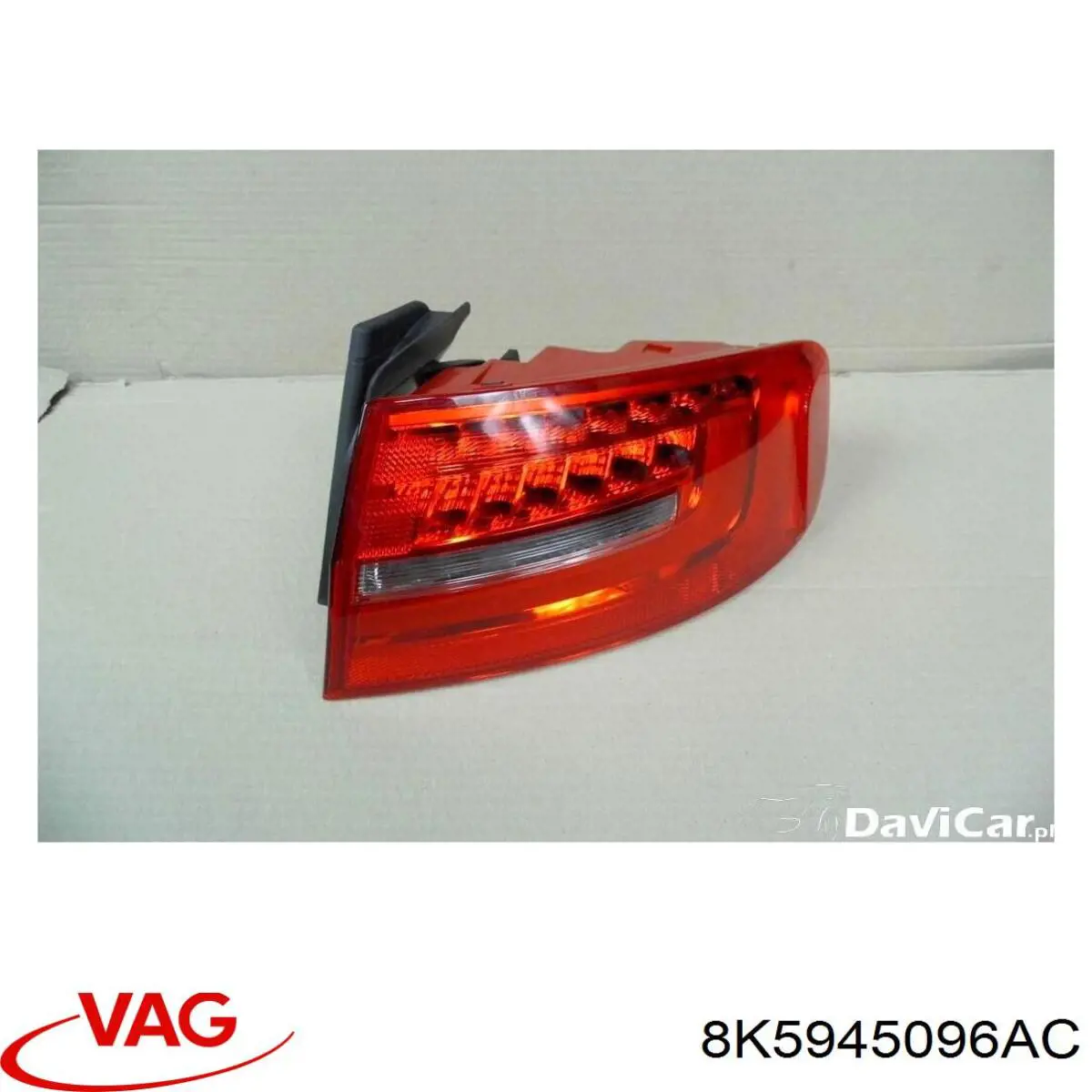 Compre 8K5945096AC VAG Lanterna traseira direita externa