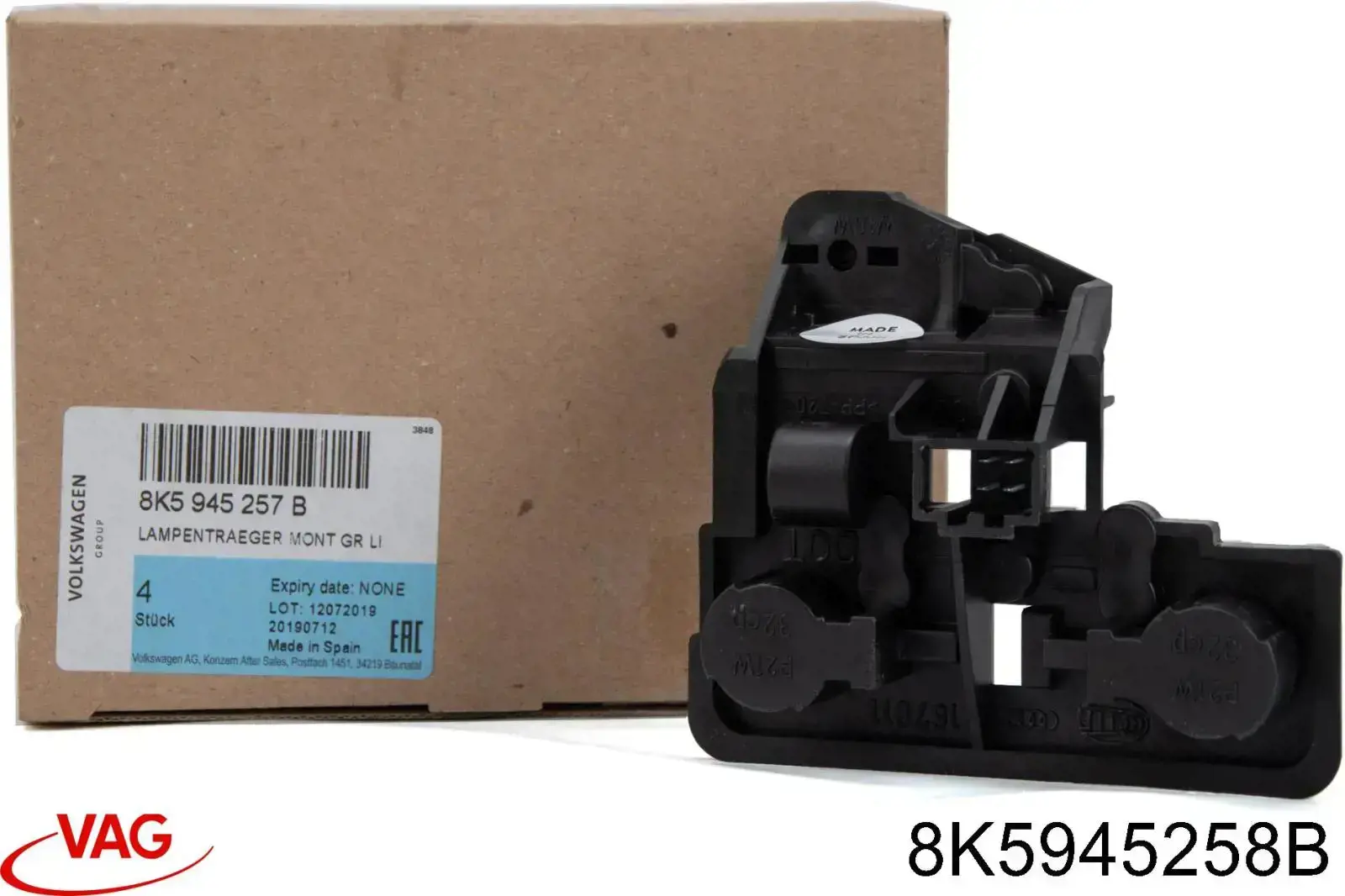 Circuito de contato da luz traseira VAG 8K5945258B preço, a partir de 50,80 USD