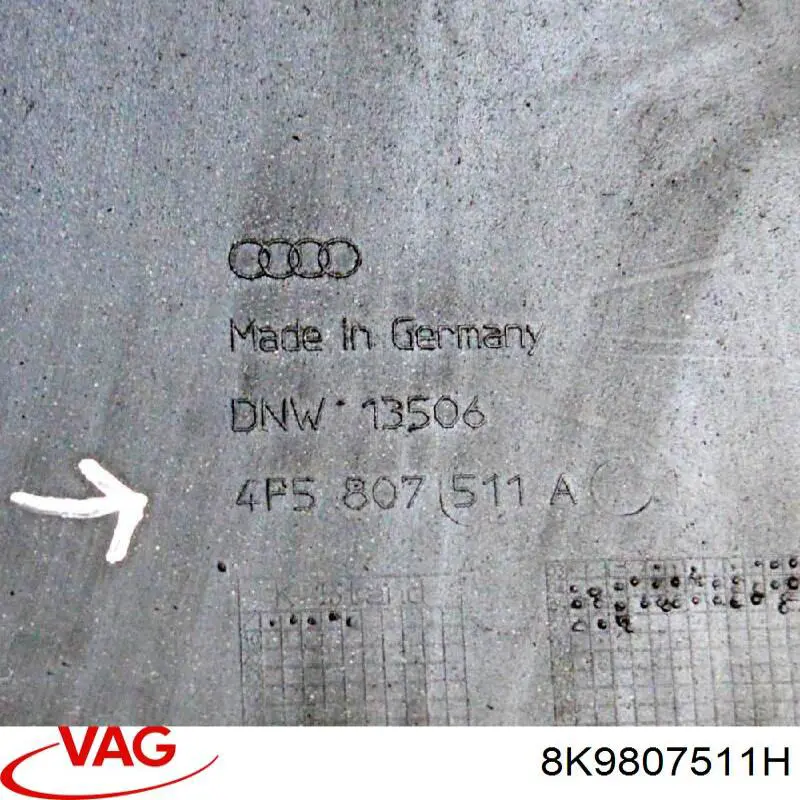 Pára-choque traseiro VAG 8K9807303A preço, a partir de 392,46 USD