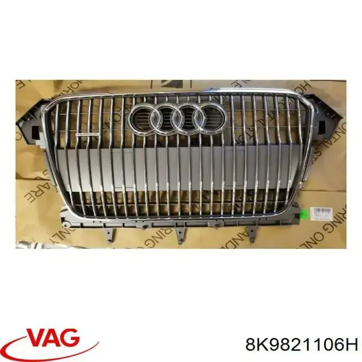8K9821106H VAG Pára-lama dianteiro direito