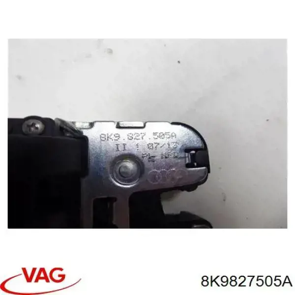 8K9827505A VAG Fecho de tampa de porta-malas (de 3ª/5ª porta traseira)