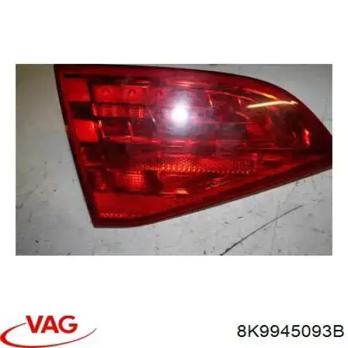 Compre 8K9945093B VAG Lanterna traseira esquerda interna