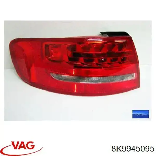 8K9945095 VAG Lanterna traseira esquerda externa