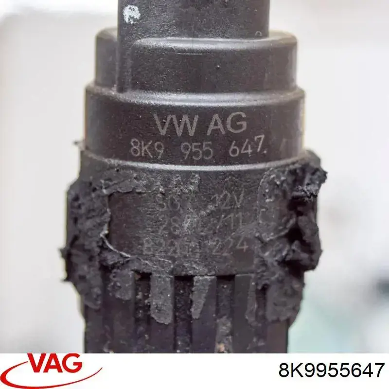 Bomba de motor de fluido para lavador de vidro dianteiro VAG 8K9955647