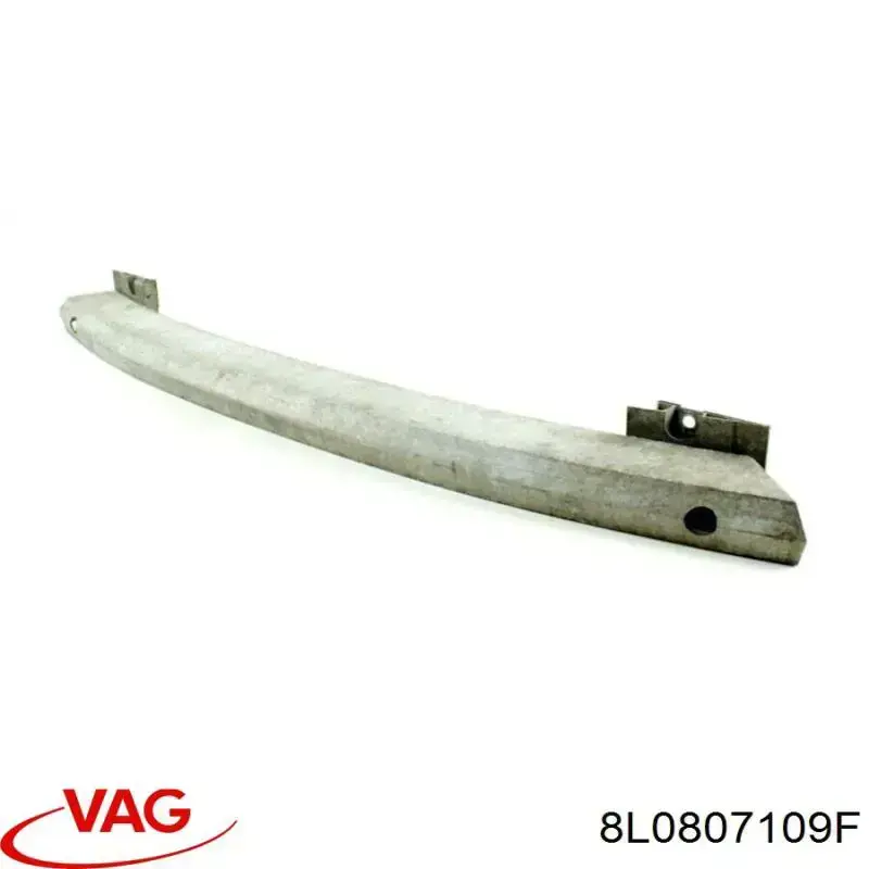 8L0807109F VAG Reforçador do pára-choque dianteiro