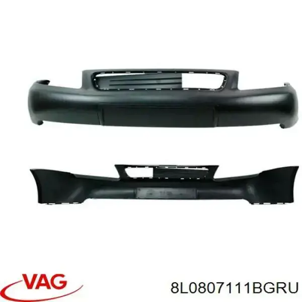 Pára-choque dianteiro VAG 8L0807111BGRU preço, a partir de 111,70 USD