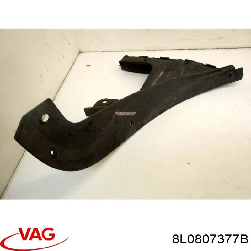 8L0807377B VAG Consola esquerda do pára-choque traseiro externo