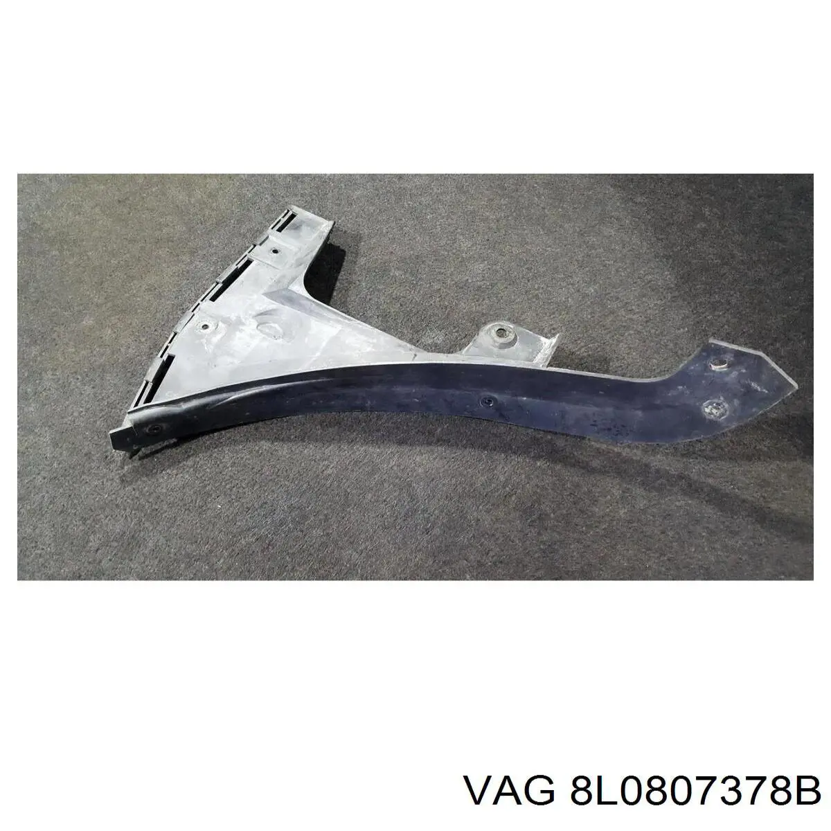 8L0807378B VAG Consola direita do pára-choque traseiro externo