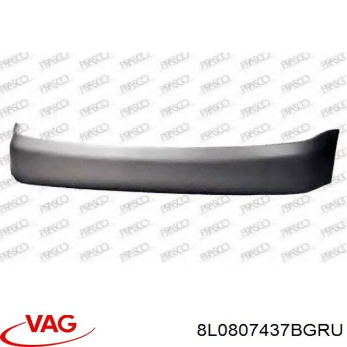Compre 8L0807437BGRU VAG Pára-choque traseiro
