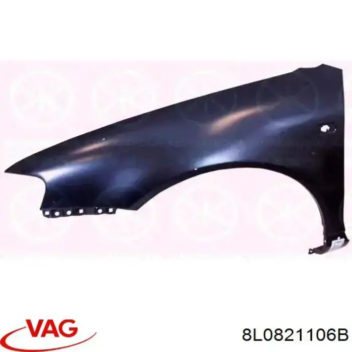 Compre 8L0821106B VAG Pára-lama dianteiro direito