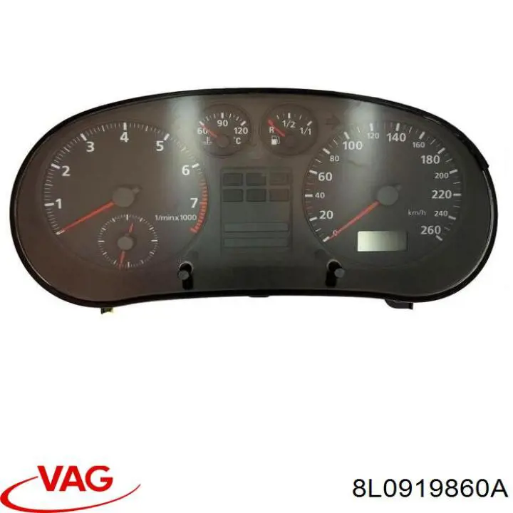 8L0919860A VAG Painel de instrumentos (quadro de instrumentos)