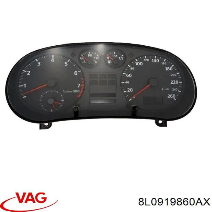 8L0919860AX VAG Painel de instrumentos (quadro de instrumentos)