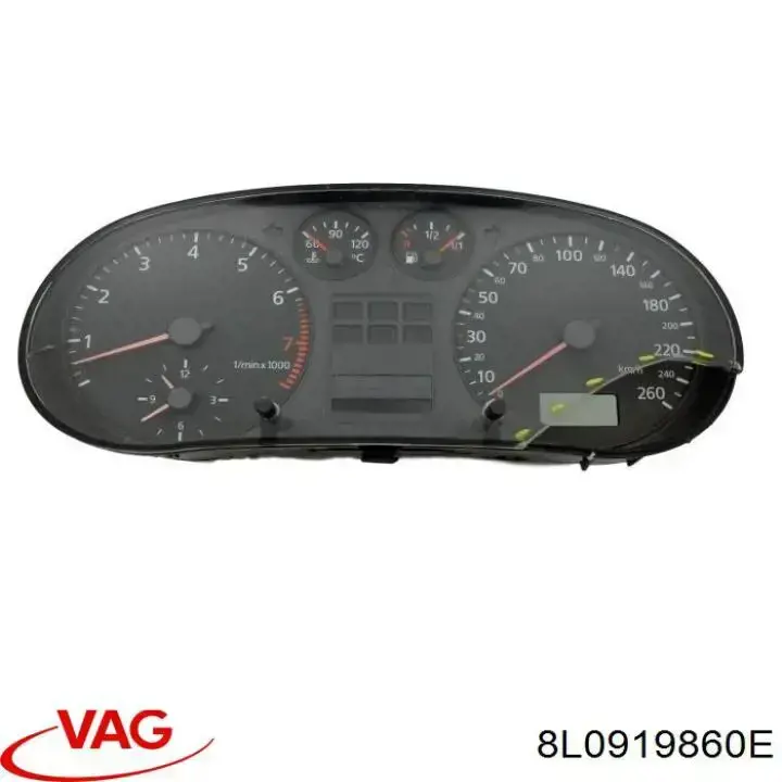 Painel de instrumentos (quadro de instrumentos) VAG 8L0919860E preço, a partir de 81,72 USD