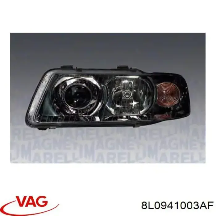 8L0941003AF VAG Luz esquerda
