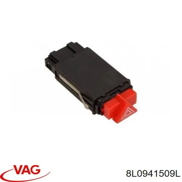 Compre 8L0941509L VAG Botão de ativação do sinal de emergência