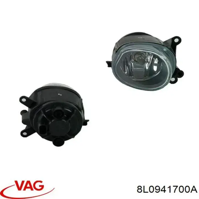 8L0941700A VAG Luzes de nevoeiro direitas