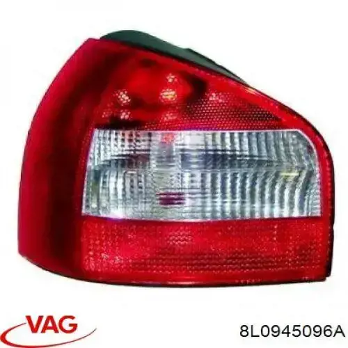 Lanterna traseira direita VAG 8L0945096A preço, a partir de 52,57 USD