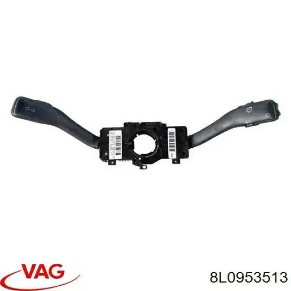 8L0953513 VAG Comutador esquerdo instalado na coluna da direção