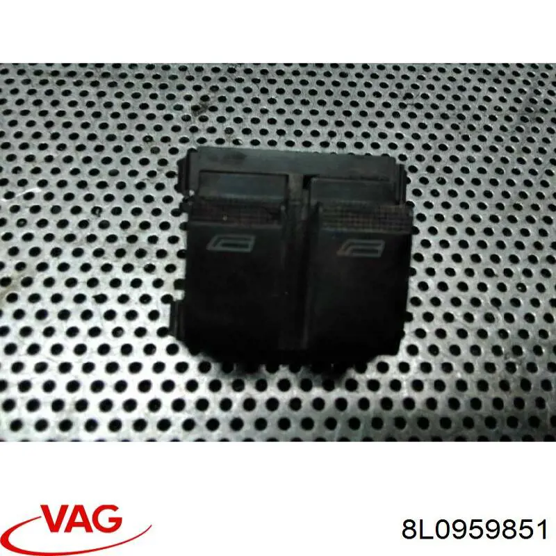 Unidade de botões dianteira esquerda de controlo de elevador de vidro VAG 8L0959851 preço, a partir de 42,56 USD