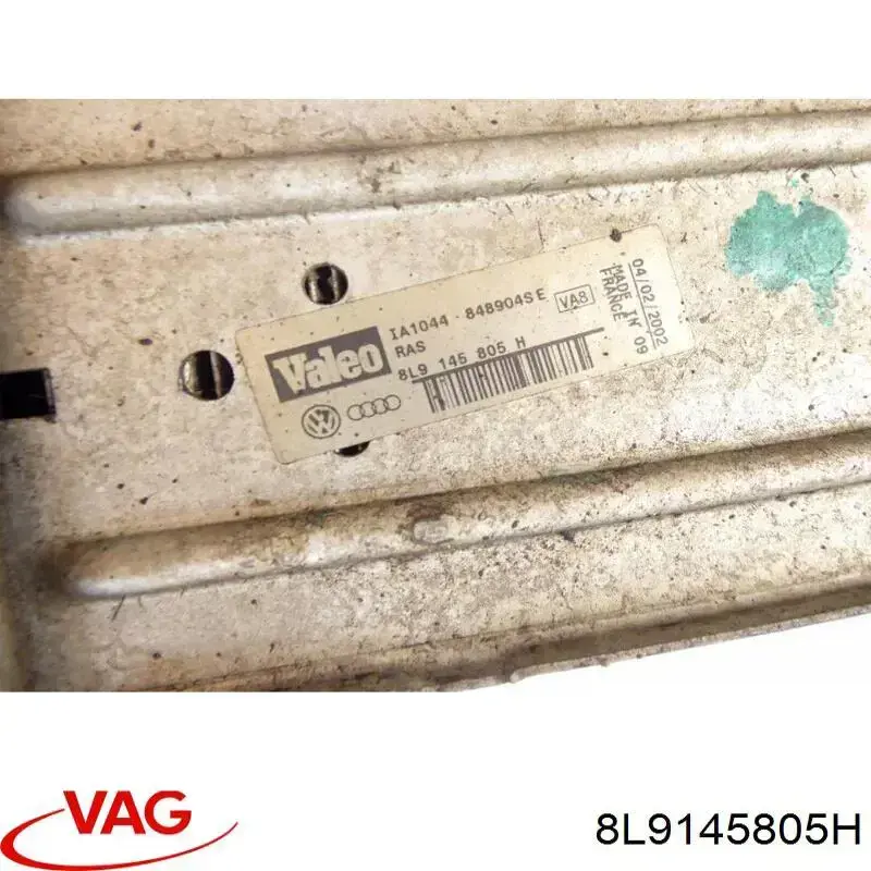Compre 8L9145805H VAG Radiador de intercooler