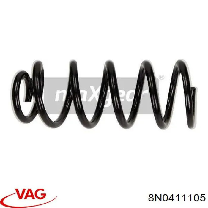 8N0411105 VAG Mola dianteira