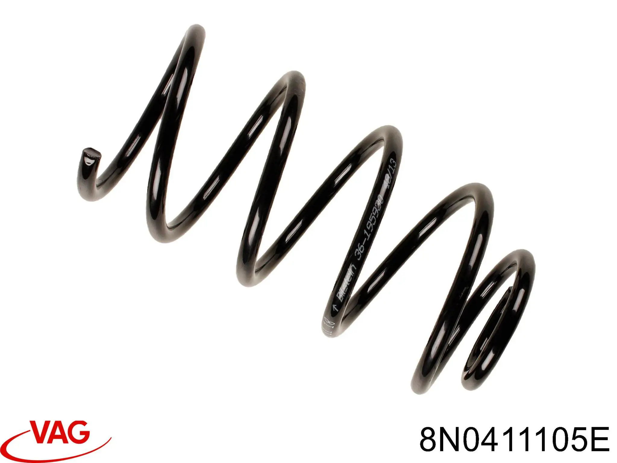 Compre 8N0411105E VAG Mola dianteira