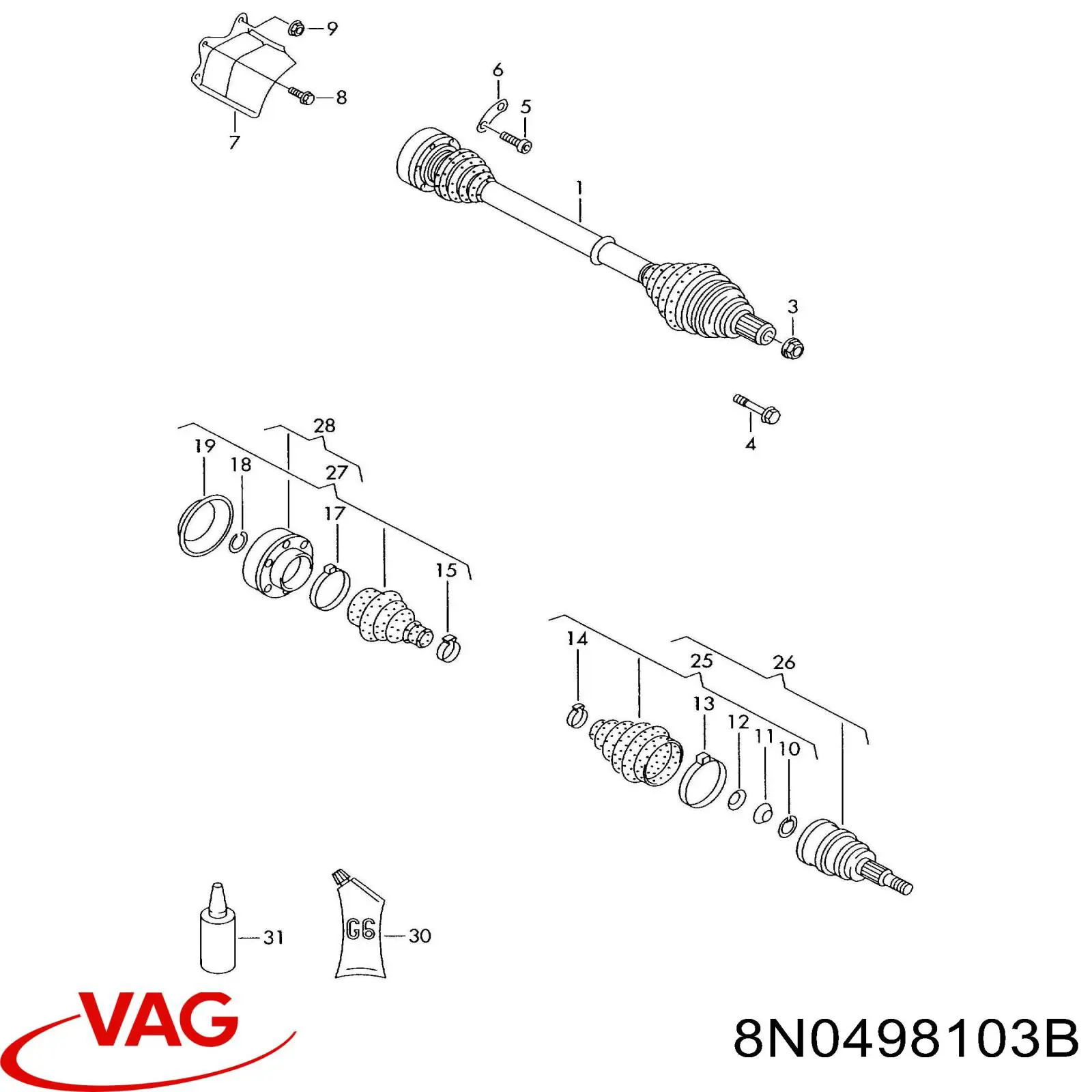 8N0498103B VAG 