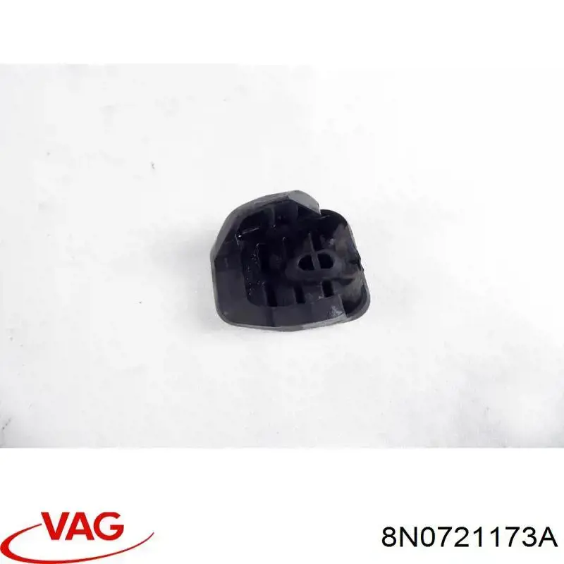 8N0721173A01C VAG Placas sobrepostas dos pedais, kit