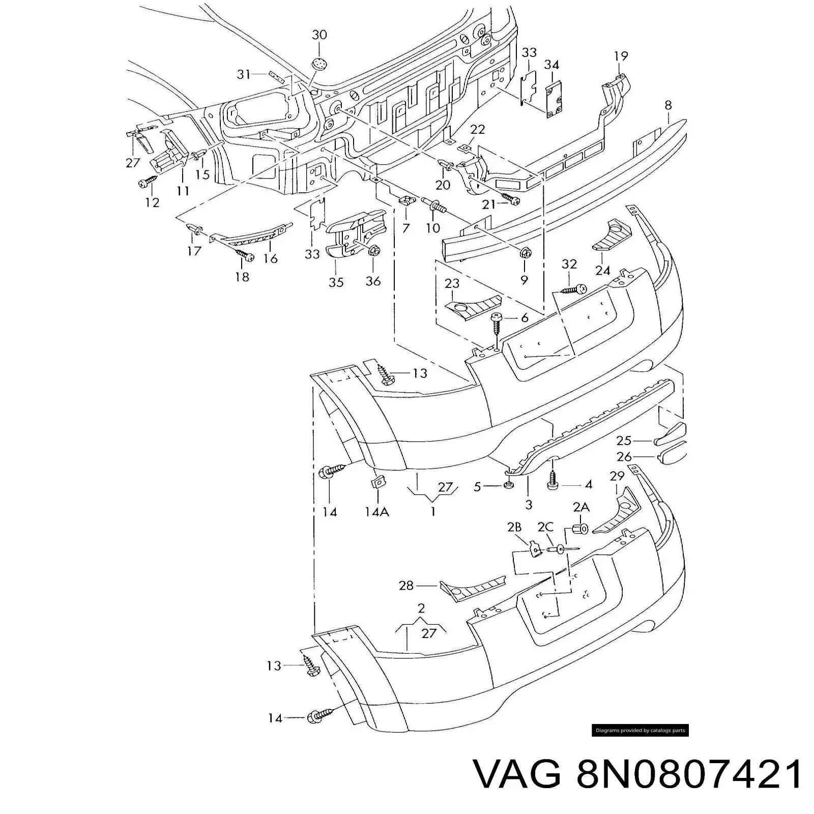  VAG 8N0807421 preço, a partir de 458,01 USD