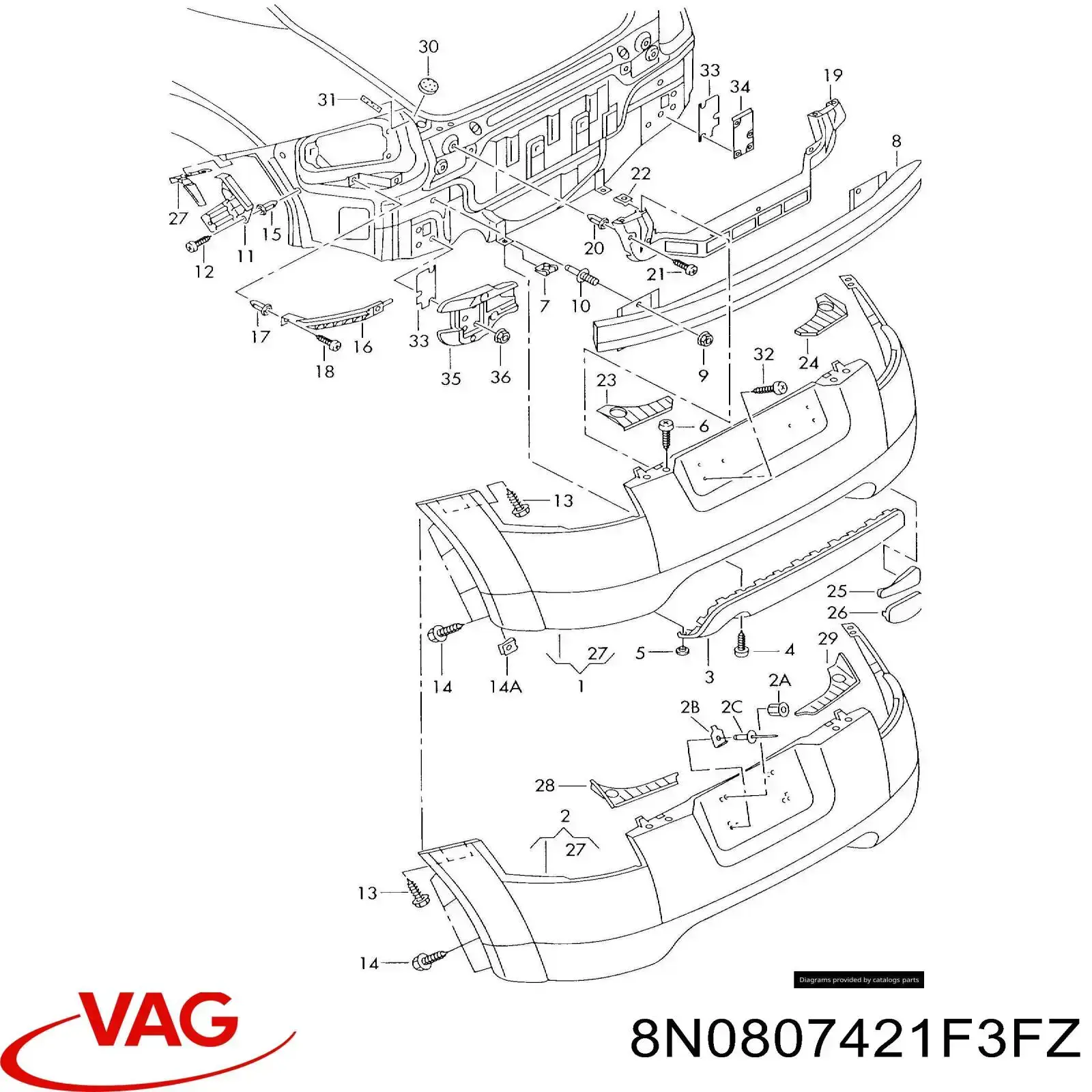  VAG 8N0807421F3FZ preço, a partir de 302,46 USD